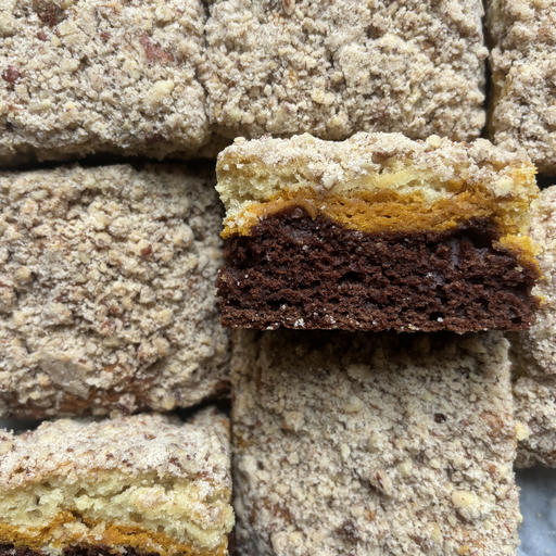 Striped Pumpkin Coffeecake